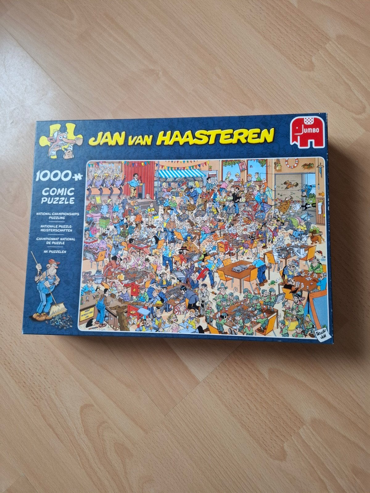 Jan van haasteren Nk puzzelen, Ophalen of Verzenden, 500 t/m 1500 stukjes, Zo goed als nieuw