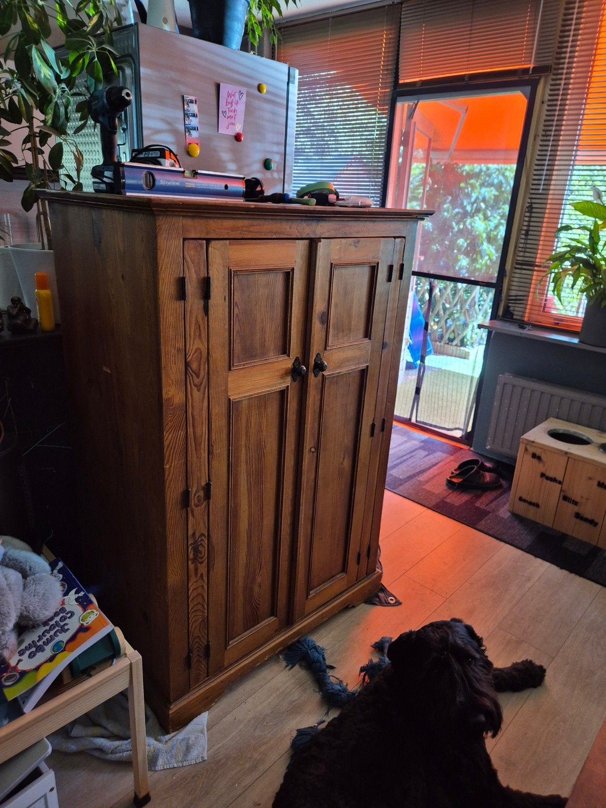 Computer kast waar je alles in kwijt kan, Ophalen, Gebruikt