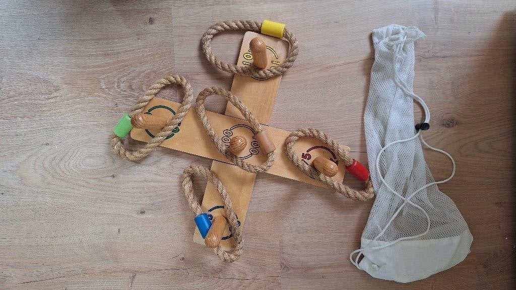 ring werpspel van hout, Ophalen, Zo goed als nieuw, Overige typen
