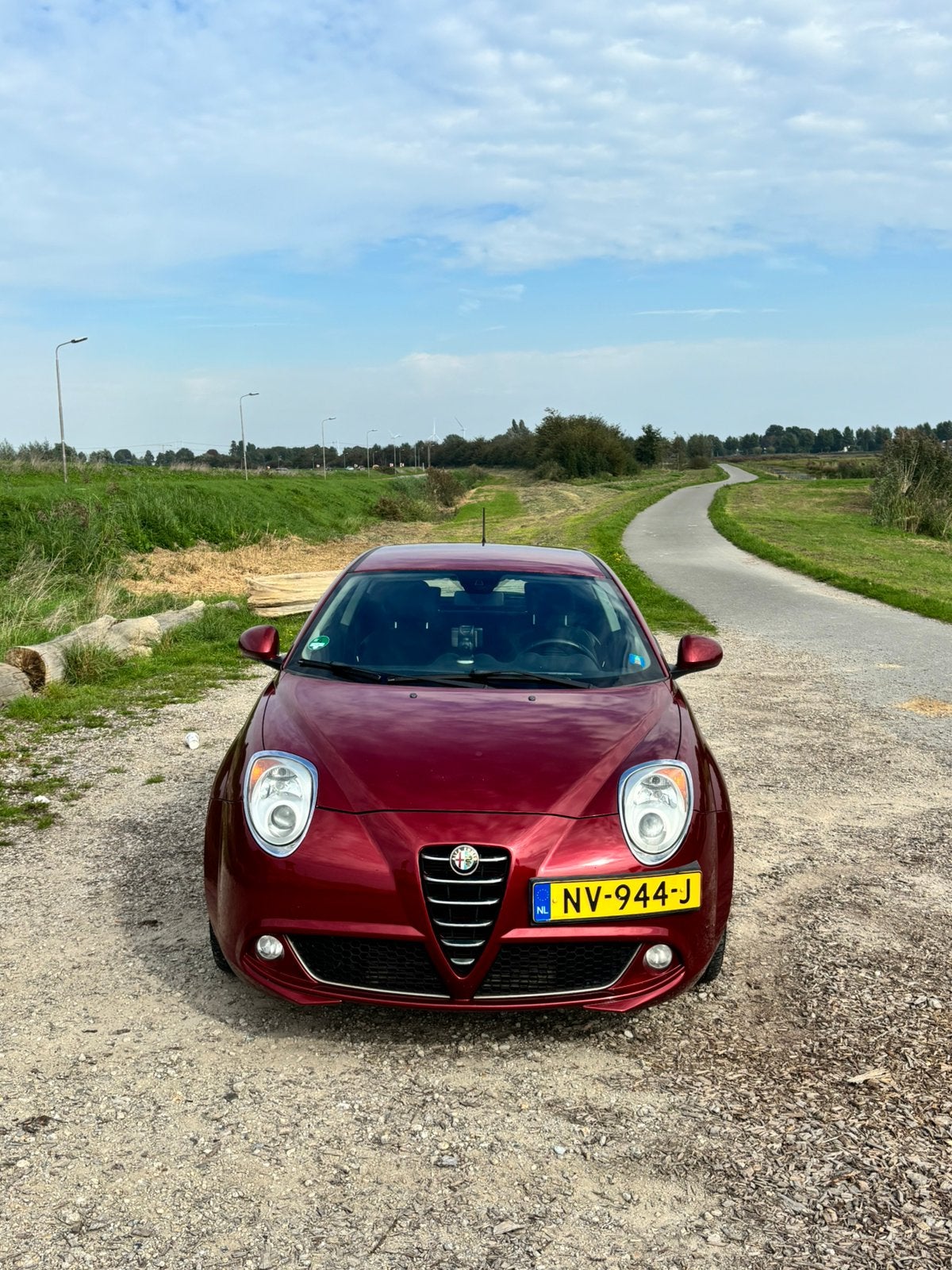 Alfa Romeo MiTo 1.4 Turbo 99KW Multi AIR 2012 Rood, Voorwielaandrijving, Stof, 4 cilinders, 49 €/maand