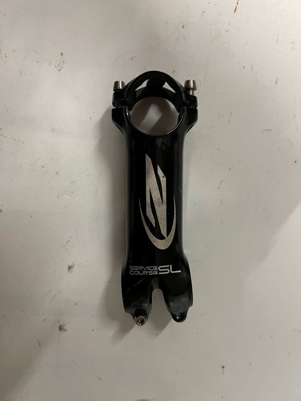 Zwarte Zipp Service Course SL Fietsstuurpen 110mm, Gebruikt, Stuur, Ophalen of Verzenden, Aluminium