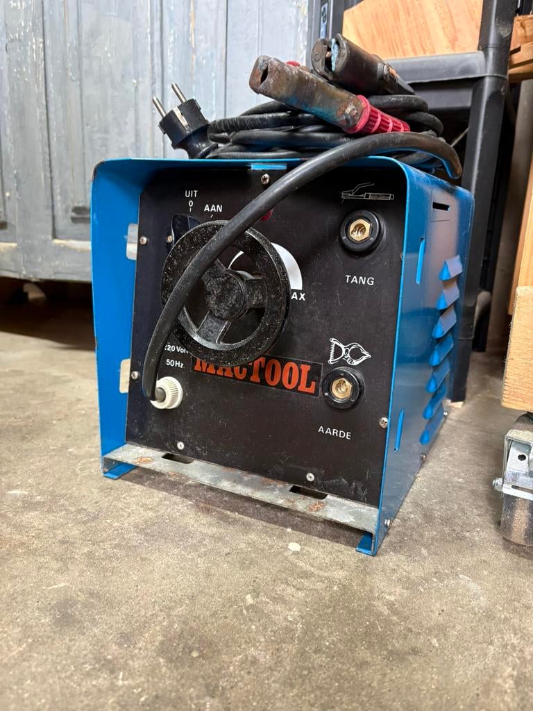 Mactool lasapparaat, Ophalen, Gebruikt, Minder dan 150 ampère, Elektroden