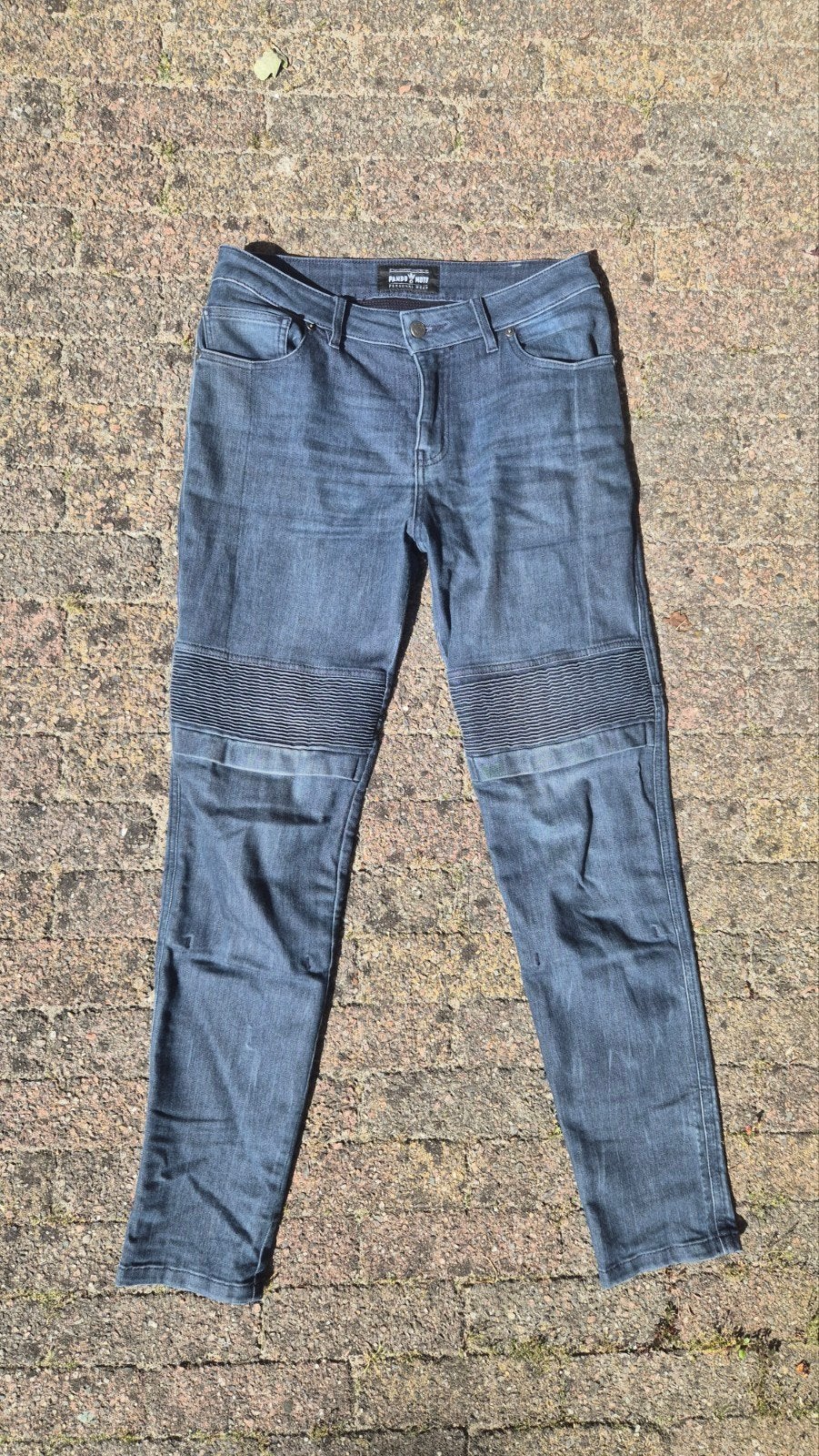 Pando Moto motorjeans - Maat 28W/34L, Pando Moto, Ophalen of Verzenden, Broek | textiel, Dames