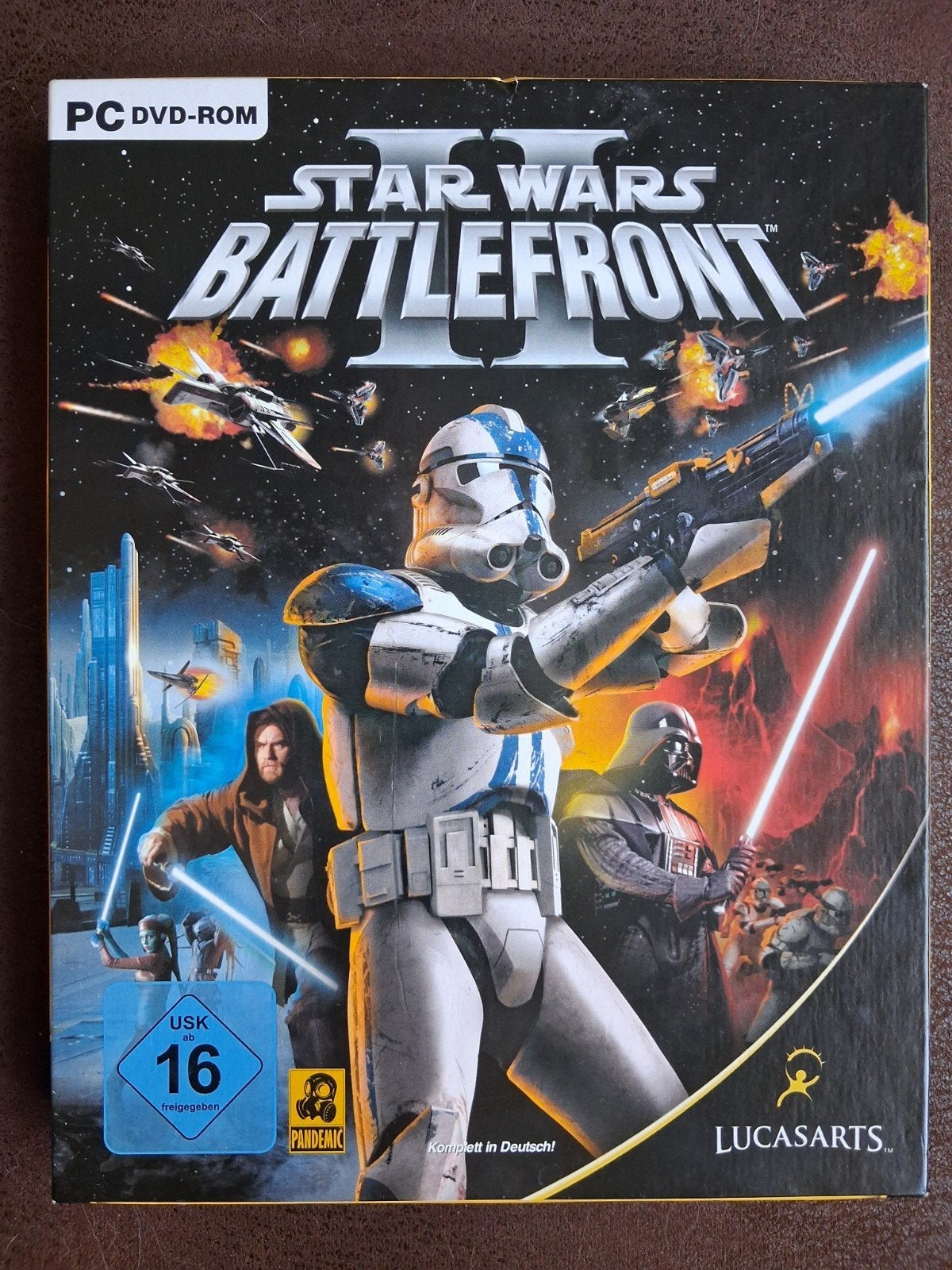 STAR WARS II BATTLEFRONT PC DVD-ROM, Shooter, 1 speler, Ophalen of Verzenden, Zo goed als nieuw