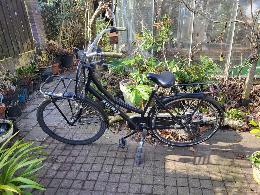 Spirit Cargo omafiets, Fietsen en Brommers, Fietsen | Dames | Omafietsen, Gebruikt, 50 tot 53 cm, Handrem, Versnellingen, Ophalen