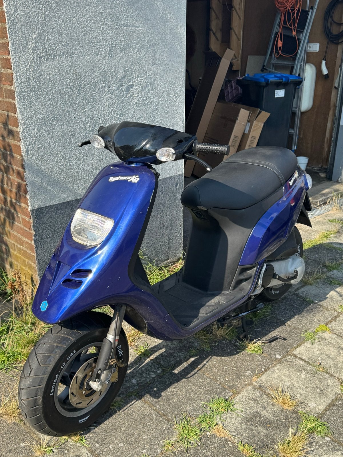 Piaggio Typhoon 70cc 2t ac, Fietsen en Brommers, Scooters | Piaggio, Gebruikt, Overige modellen, Maximaal 45 km/u, Tweetakt, Ophalen