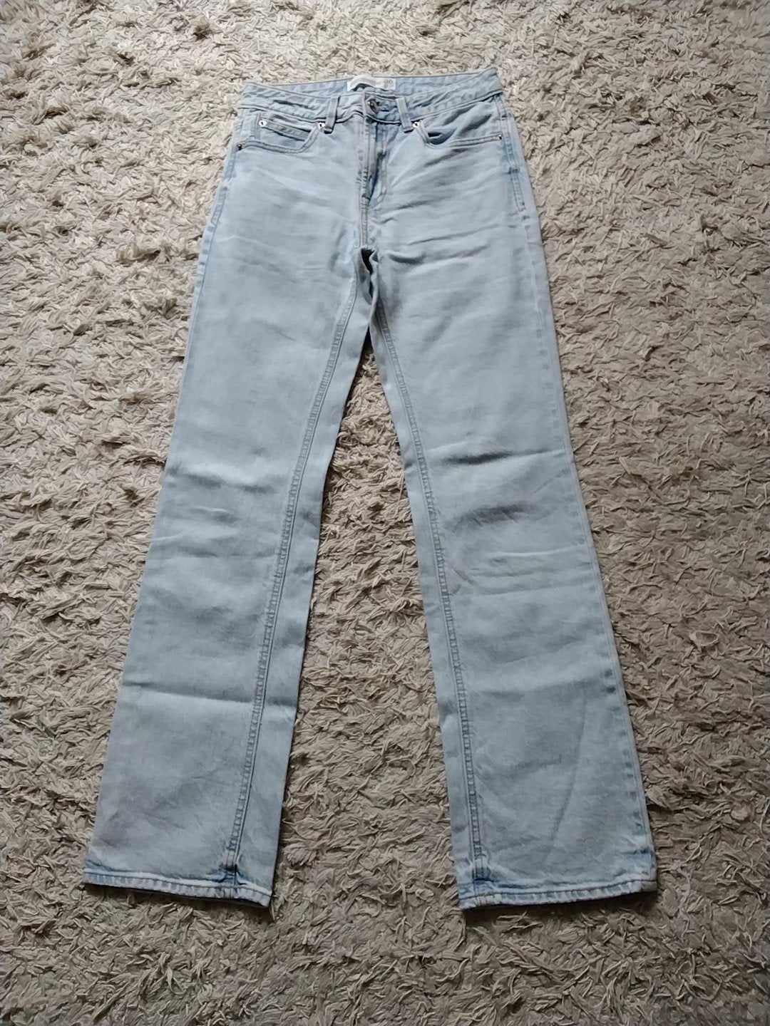 Stradivarius Jeans - Maat 36 - Lichtblauw, Blauw, Ophalen of Verzenden, Zo goed als nieuw, W28 - W29 (confectie 36)
