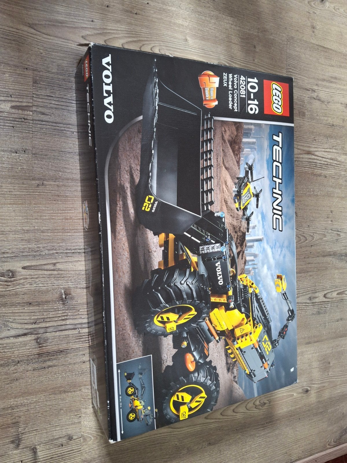 Lego Technic 42081 Volvo Concept Wheel Loader ZEUX, Inclusief instructies, Lego, Ophalen of Verzenden, Zo goed als nieuw