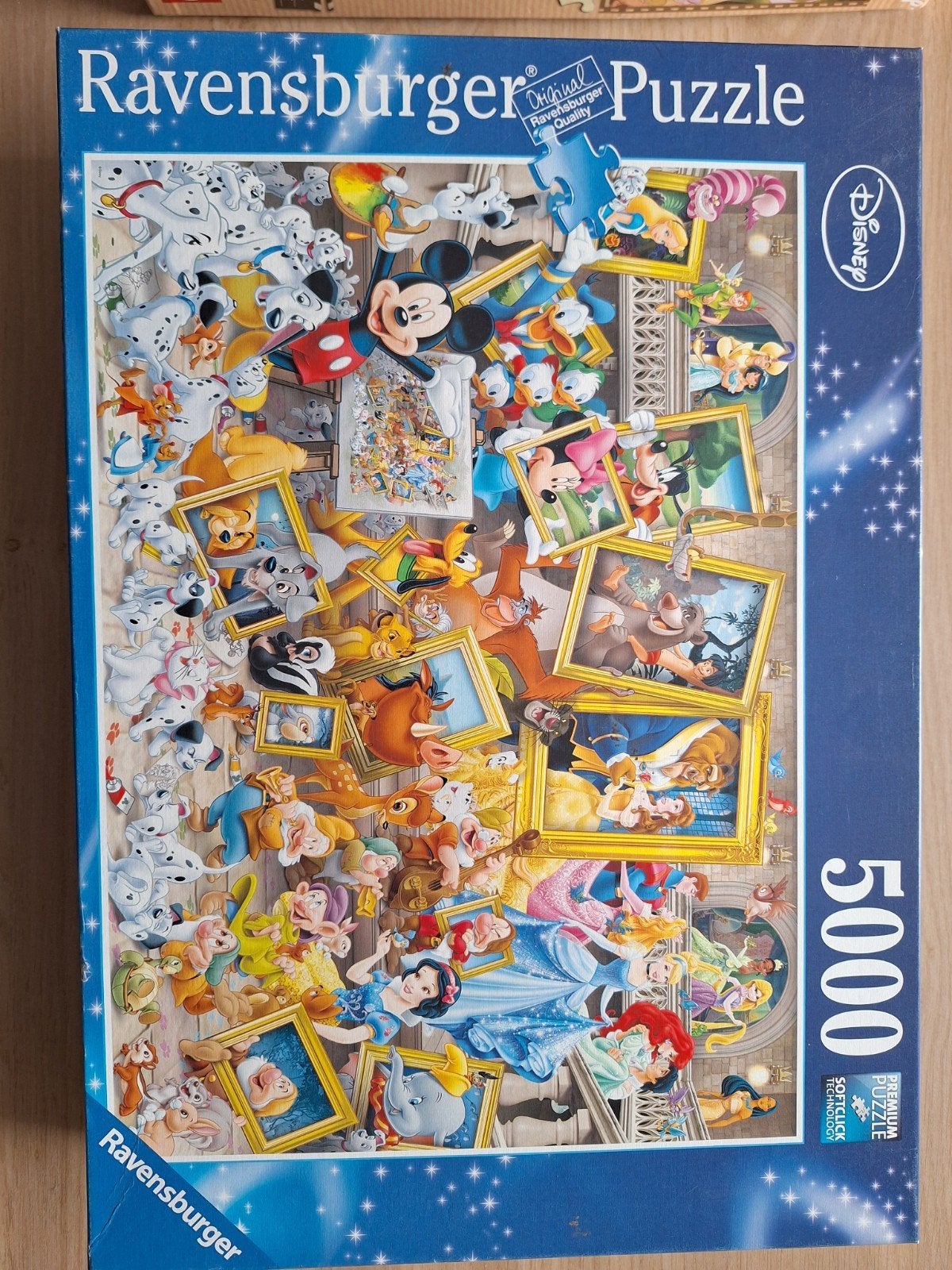 Disney puzzel Ravensburger 5.000 stukjes, Hobby en Vrije tijd, Denksport en Puzzels, Ophalen, Meer dan 1500 stukjes, Zo goed als nieuw