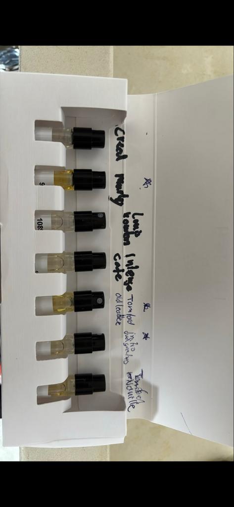 Parfum samples, Ophalen of Verzenden, Gebruikt