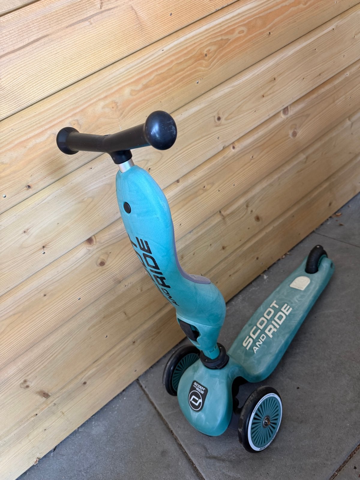 Scoot and Ride Highwaykick 1 - 2-in-1 Step en Loopfiets, Ophalen of Verzenden, Gebruikt, Gewone step