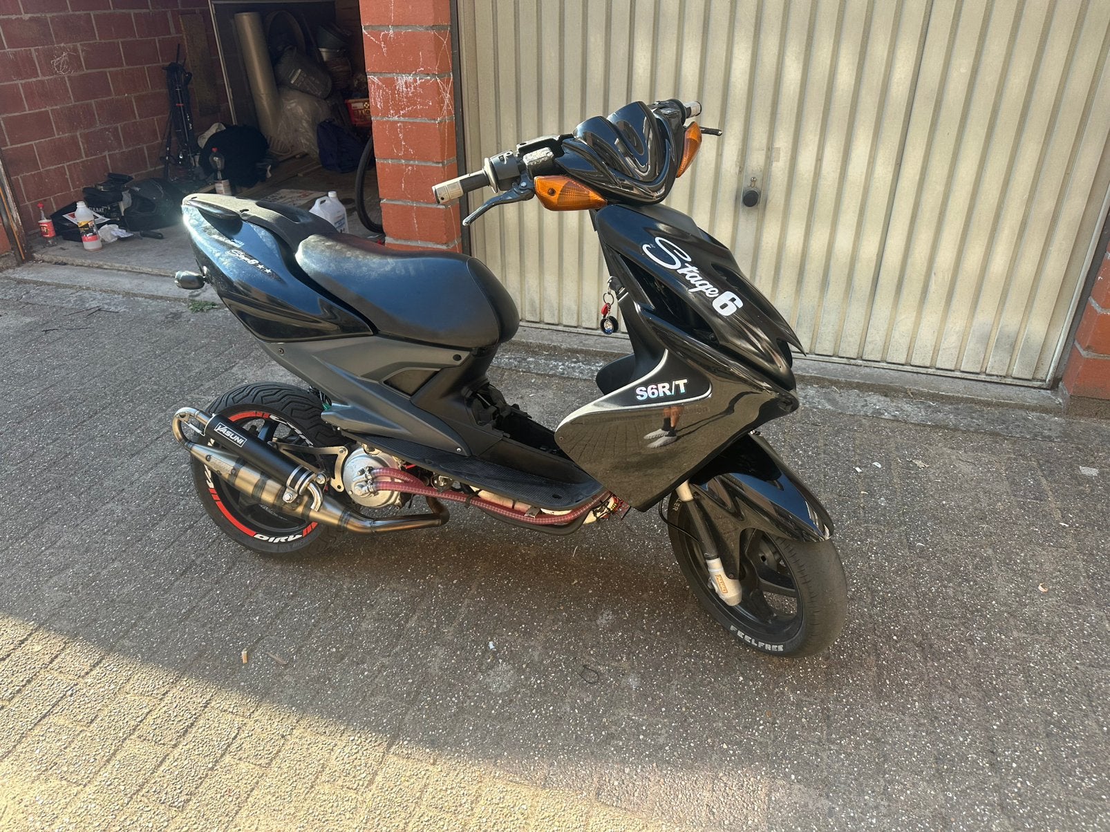 Yamaha aerox brom, Fietsen en Brommers, Ophalen, Zo goed als nieuw, Tweetakt, Aerox