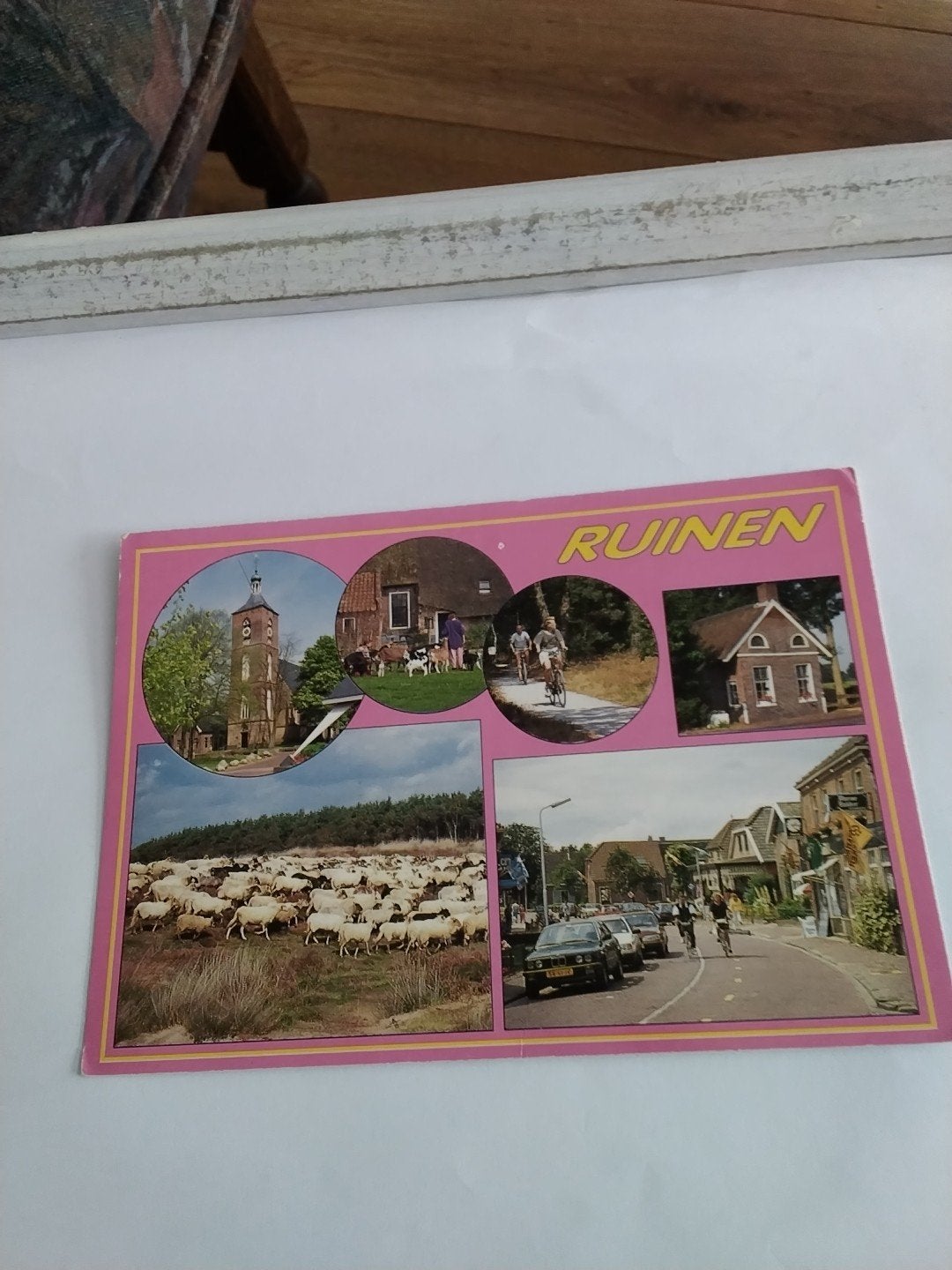 Oude ansichtkaart Ruinen - Drenthe (Gelopen), Ophalen of Verzenden, 1980 tot heden, Gelopen, Drenthe