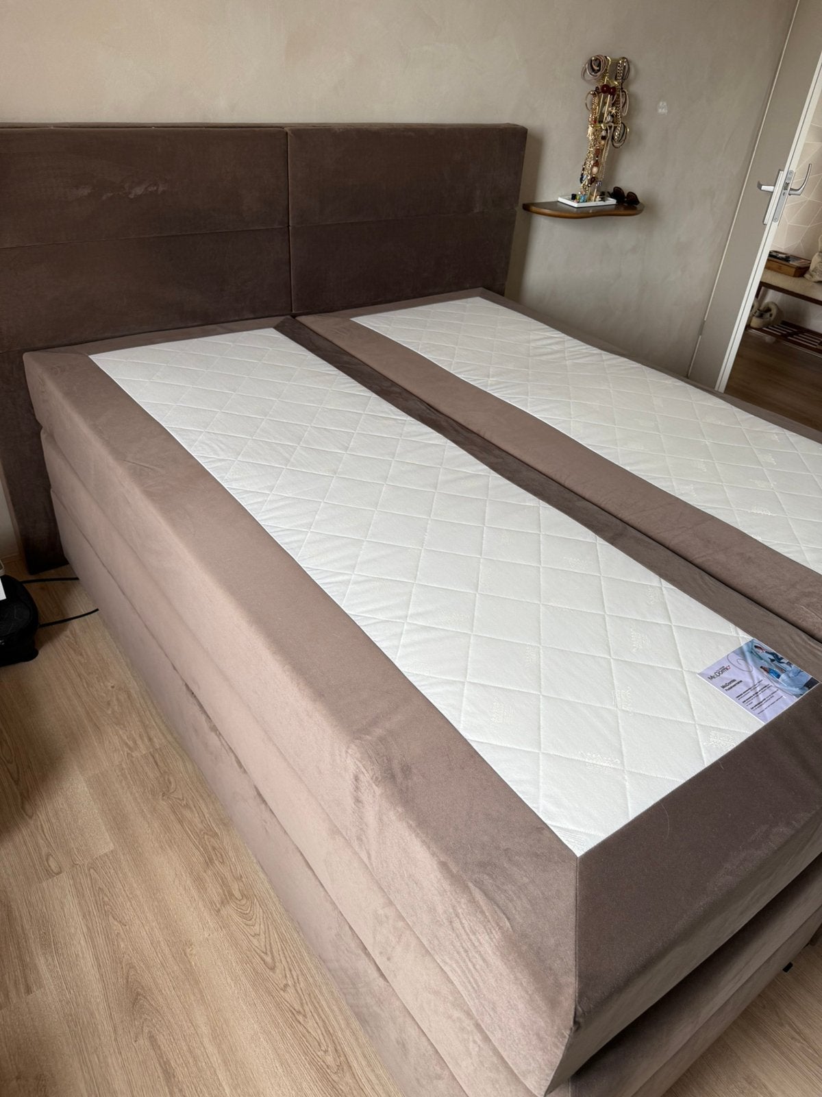 Beter Bed Boxspring 160 x 200, Ophalen, Zo goed als nieuw, Tweepersoons