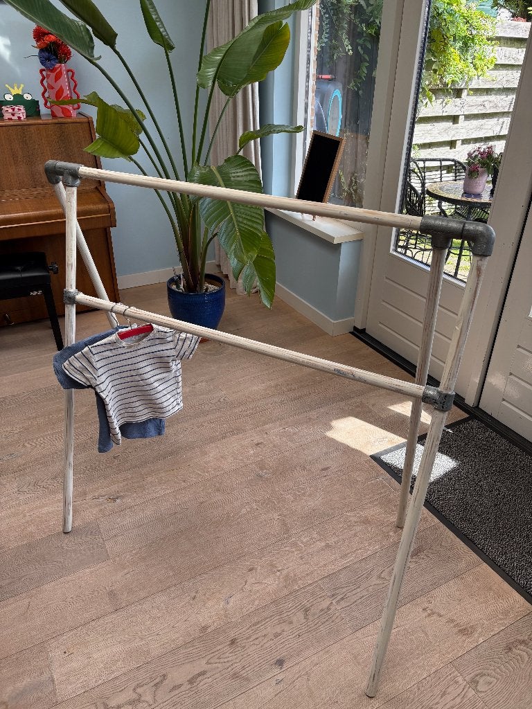 Kledingrekje voor babykleding, Ophalen, Gebruikt, Wit, Opbergmeubel