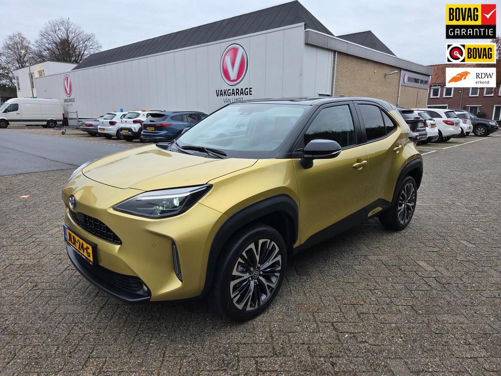 Toyota Yaris Cross 1.5 Hybrid Executive | Navigatie | 18"LM-, Auto's, Toyota, 12 maanden, Gebruikt, Overige kleuren, Leder en Stof