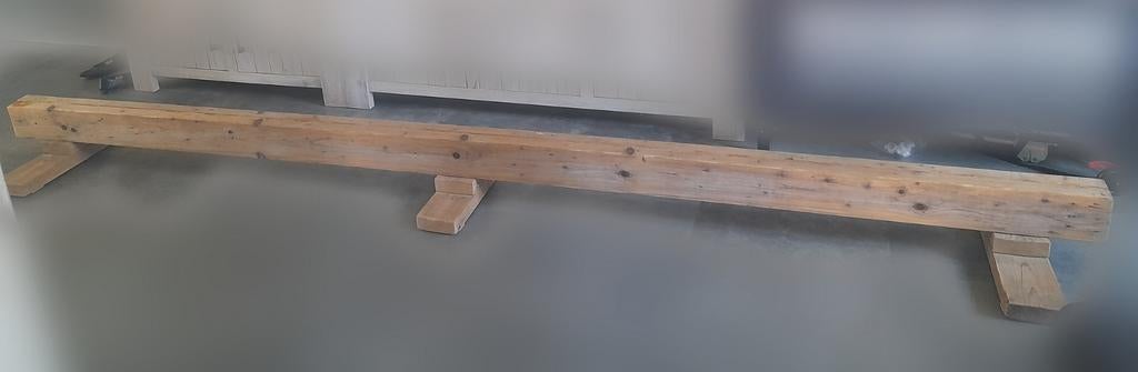 houten stevige turnbalk, Sport en Fitness, Turnen, Maat 36 t/m 42, Ophalen, Gebruikt