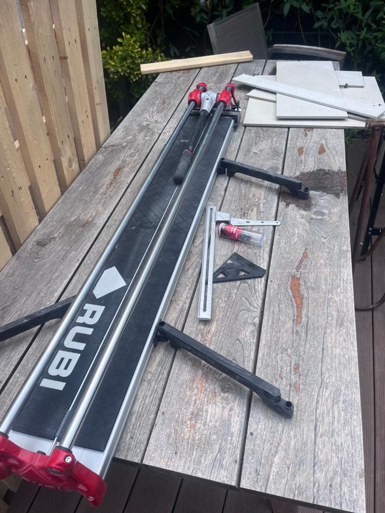 Tegelsnijder Rubi HIT-1200 N, Ophalen, Zo goed als nieuw