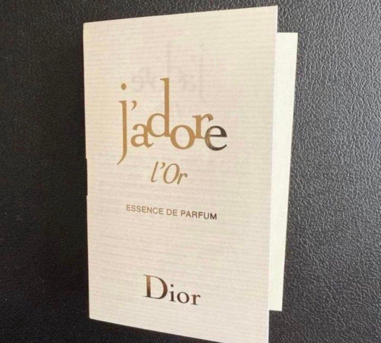 Parfum proefje J’adore L’or 1 ml essence de parfum, Verzenden, Nieuw