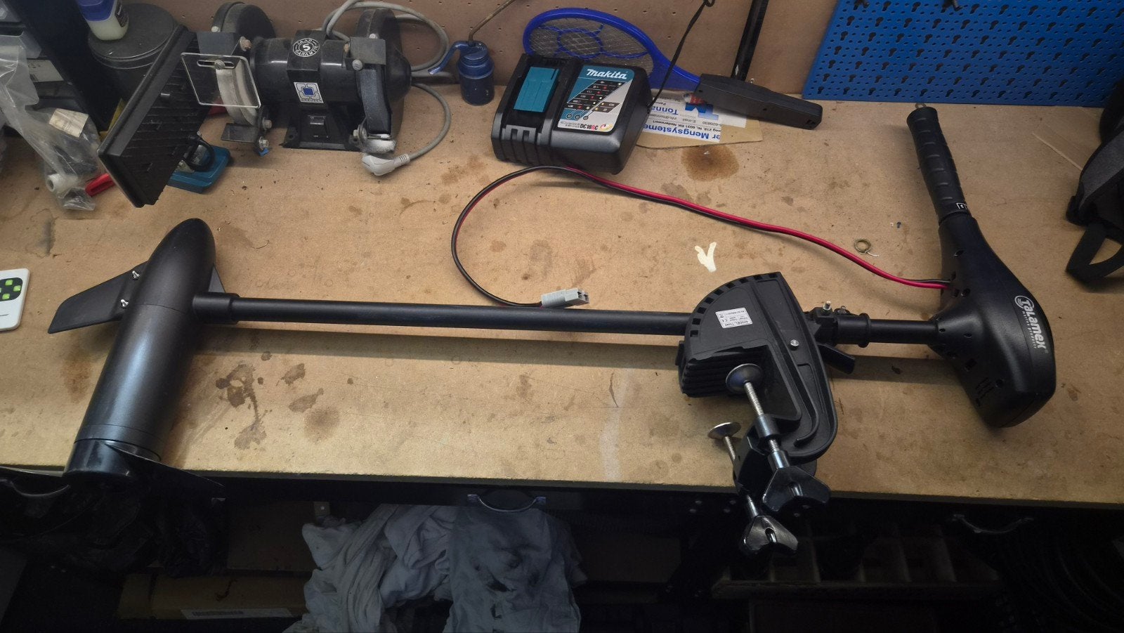 Talamex TM40 Elektrische Buitenboordmotor, Ophalen of Verzenden, Gebruikt