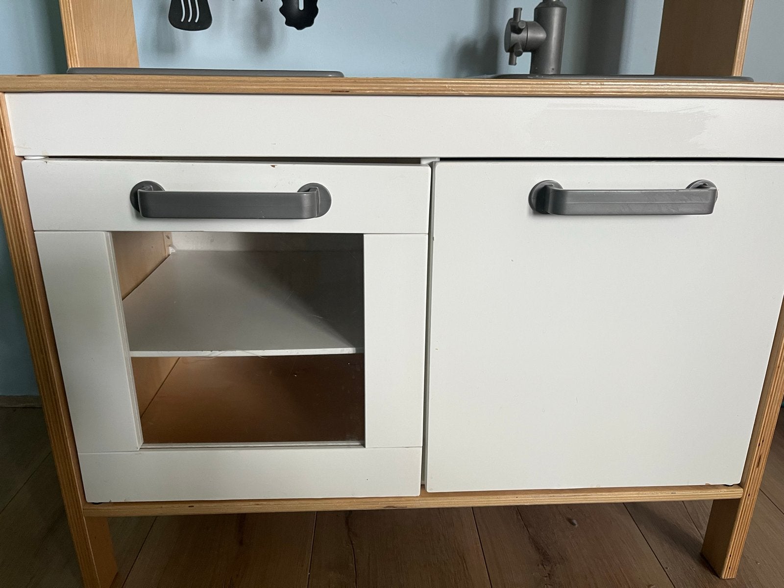 IKEA Speelgoedkeuken met accessoires, Kinderen en Baby's, Ophalen, Gebruikt, Hout, Speelkeuken