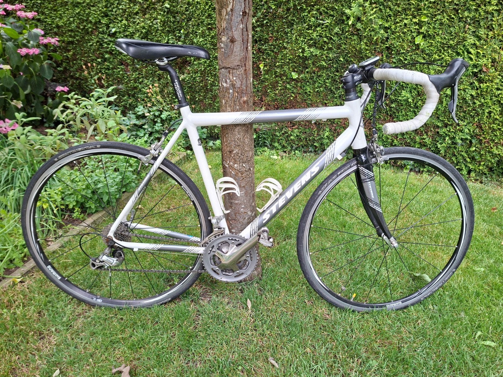 Stevens stelvio Racefiets - 56cm frame, Shimano 105, Fietsen en Brommers, Fietsen | Racefietsen, Velgrem, Aluminium, Zo goed als nieuw