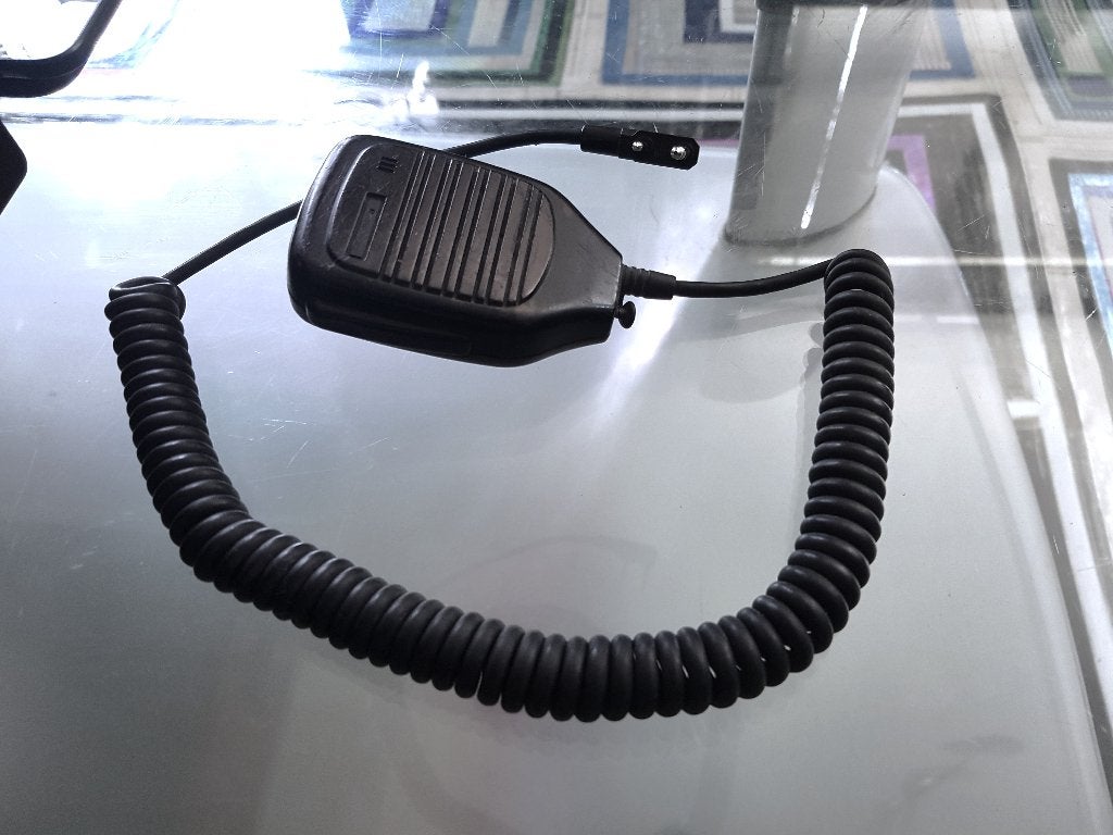 Kenwood KMC-21 Hand microfoon, Ophalen of Verzenden, Gebruikt, Toebehoren, Met broekklem