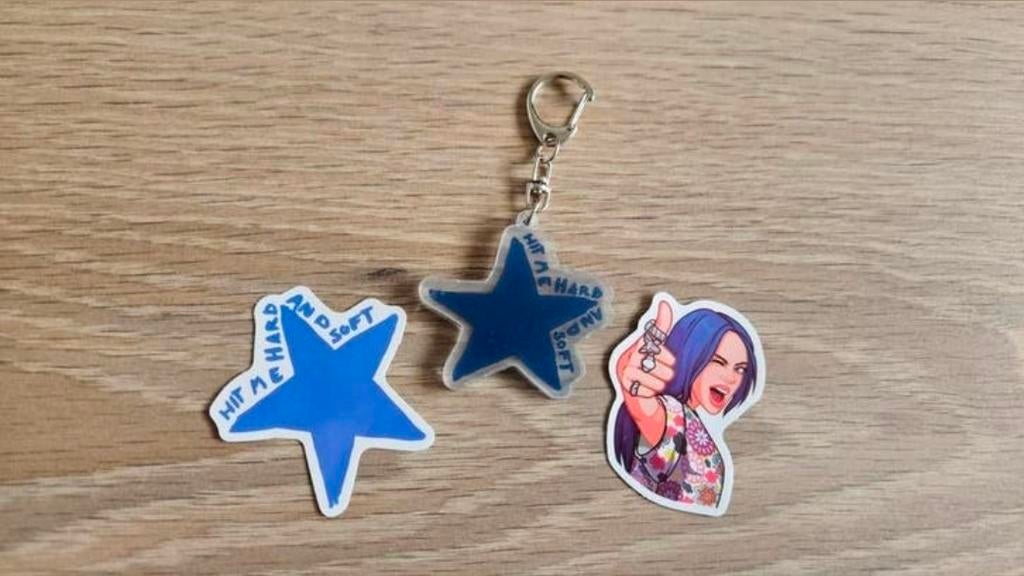 Billie Eilish sleutelhanger, Ophalen of Verzenden, Nieuw
