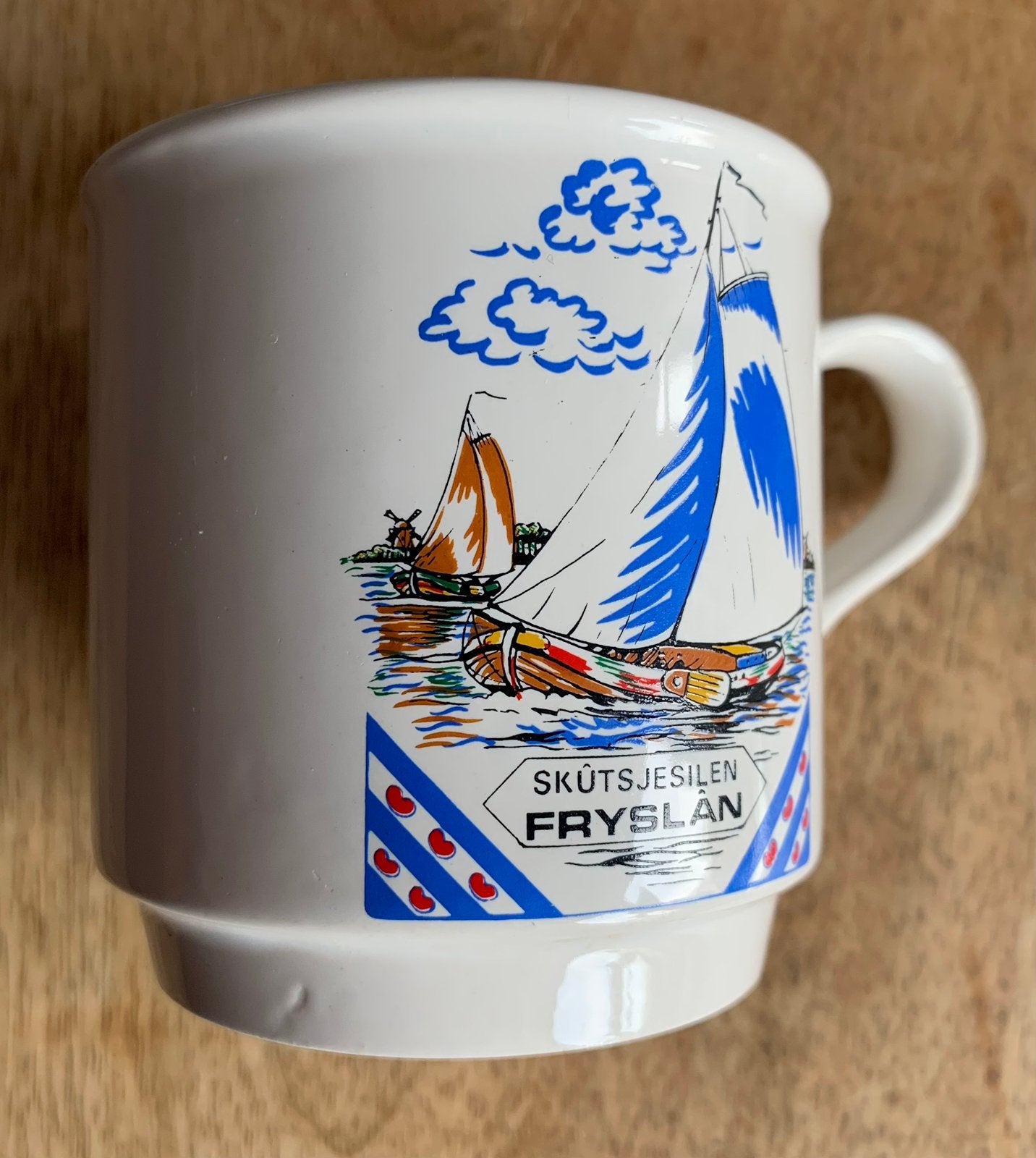 Skûtsjesilen Fryslān Beker/Mok, Ophalen of Verzenden