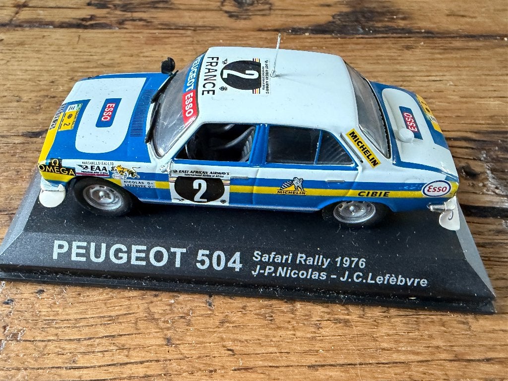 Peugeot 504 Safari rally 1976, Ophalen of Verzenden, Nieuw, Auto, Overige merken
