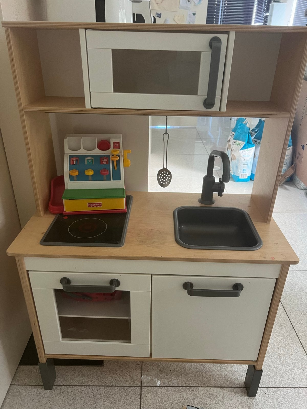 IKEA Duktig speelkeuken met accessoires, Ophalen, Zo goed als nieuw, Hout, Speelkeuken