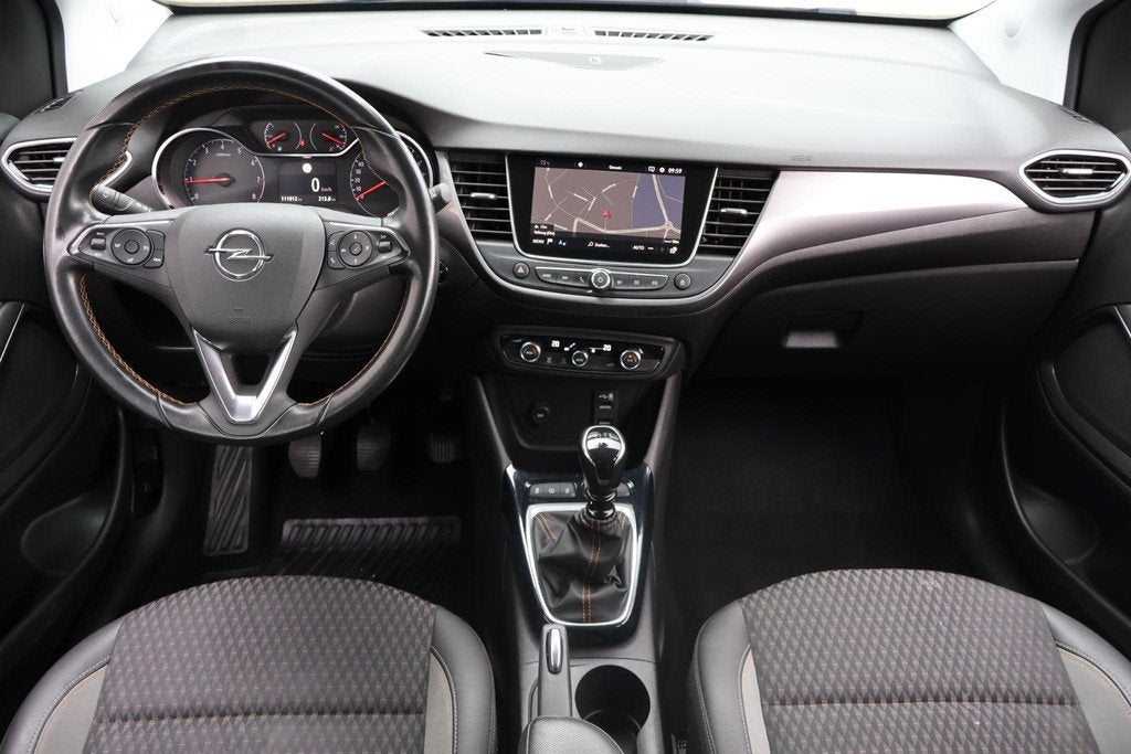 Opel Crossland X 1.2 Turbo Innovation NW Distributie | Volle, Auto's, Gebruikt, Euro 6, 1199 cc, Blauw