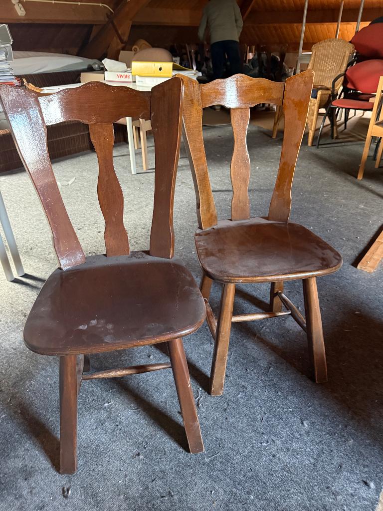 Kroeg stoel café caféstoel 11 stuks, Huis en Inrichting, Stoelen, Ophalen, Gebruikt, Bruin, Vijf, Zes of meer stoelen