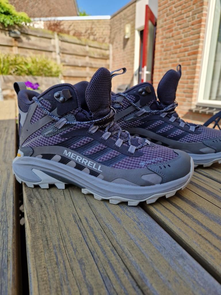 Merrell Moab Speed 2 Mid Goretex wandelschoen Maat 41, Sport en Fitness, Bergsport en Wandelen, Ophalen of Verzenden, Zo goed als nieuw