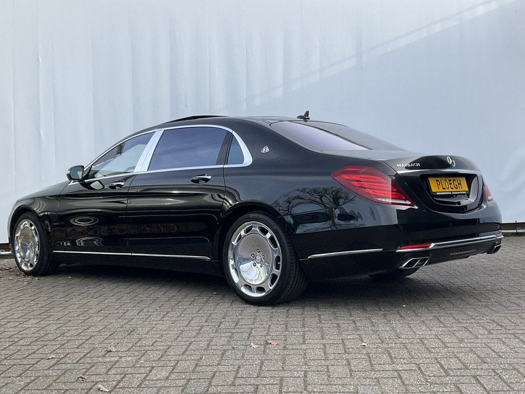 Maybach S-klasse 600 V12 B&O(811) HUD 360 Nachtsysteem(610, Auto's, Automaat, Achterwielaandrijving, Gebruikt, Zwart