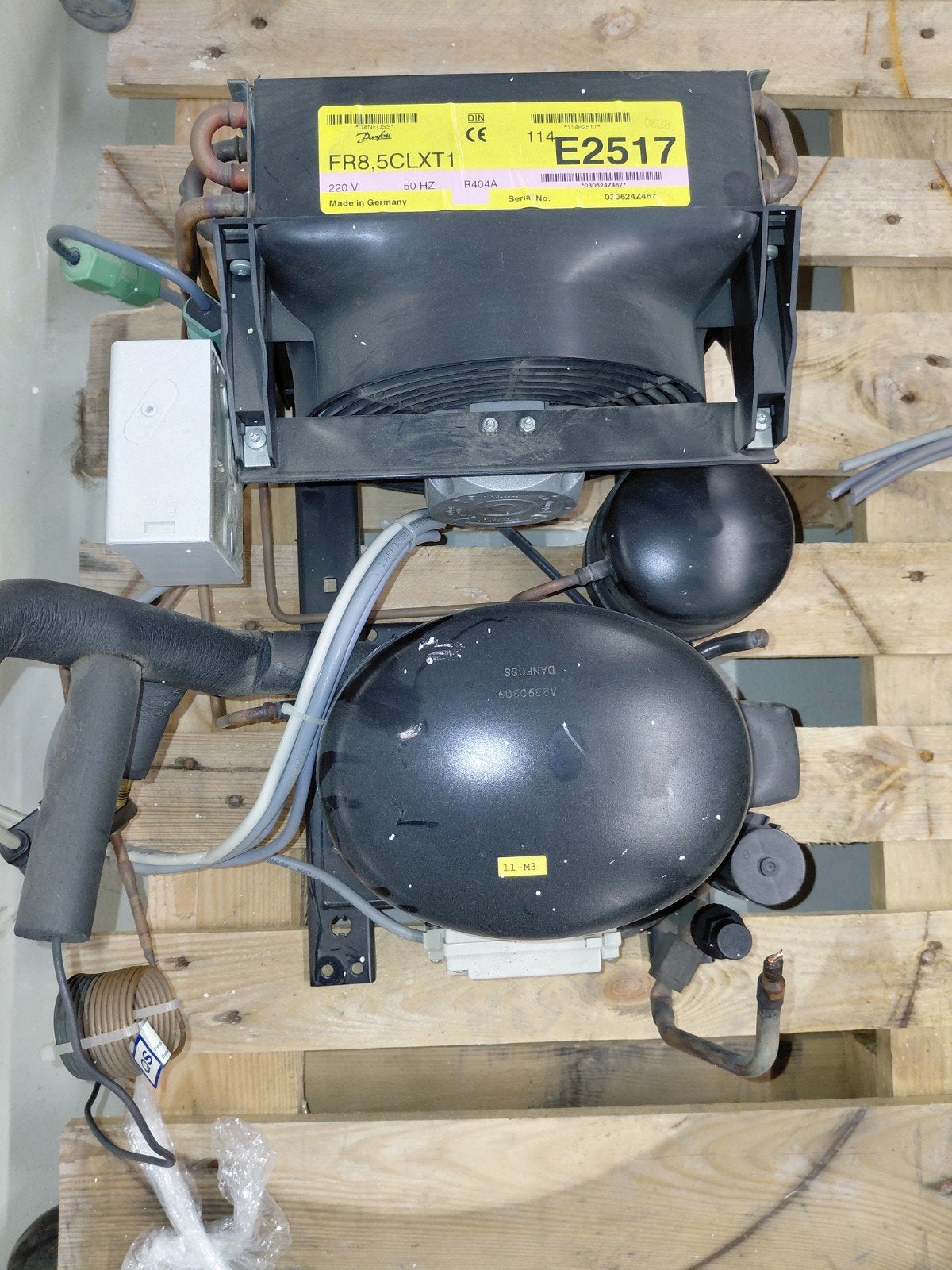 R404a r507 koelcompressor, Ophalen, Zo goed als nieuw