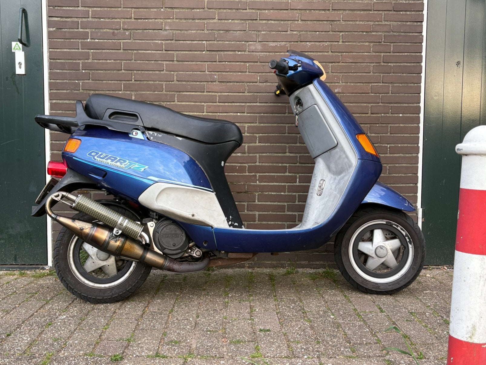 Piaggio quartz tekoop/teruil, Tweetakt, Maximaal 45 km/u, Ophalen of Verzenden, Zo goed als nieuw