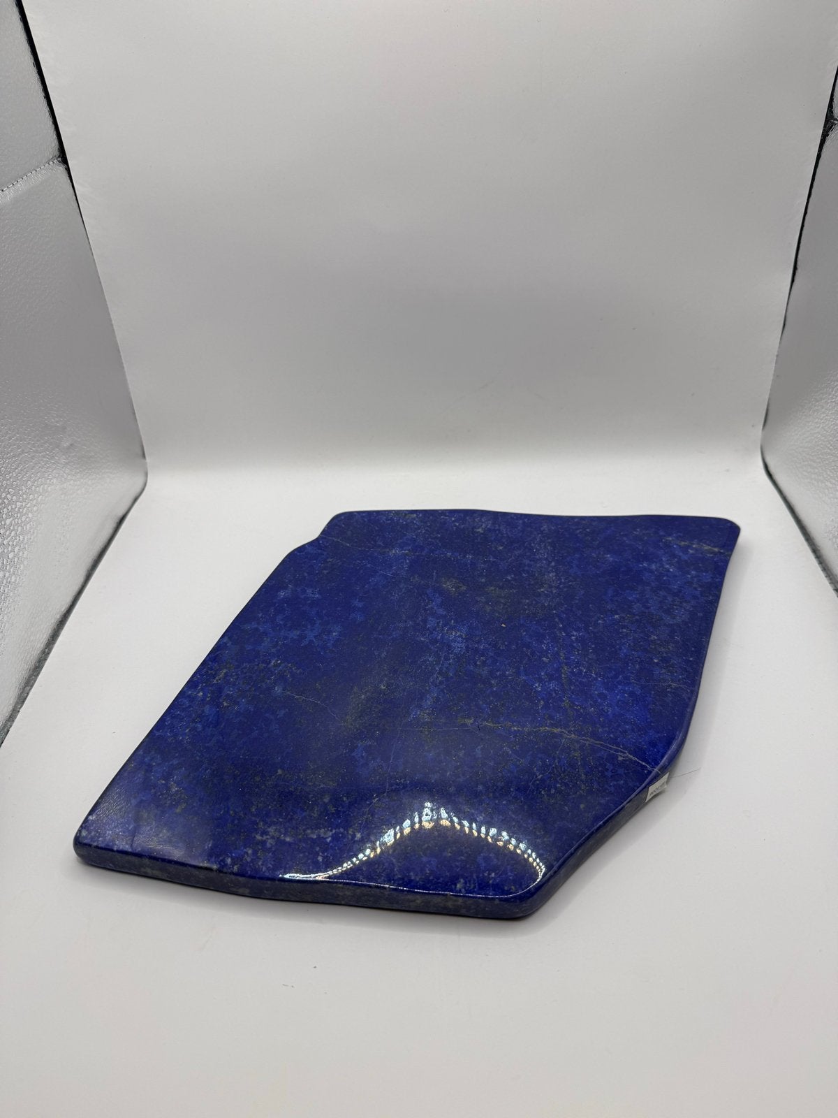 Prachtige Lapis Lazuli Plaat - 2050g, 25x24x1cm, Ophalen of Verzenden, Mineraal