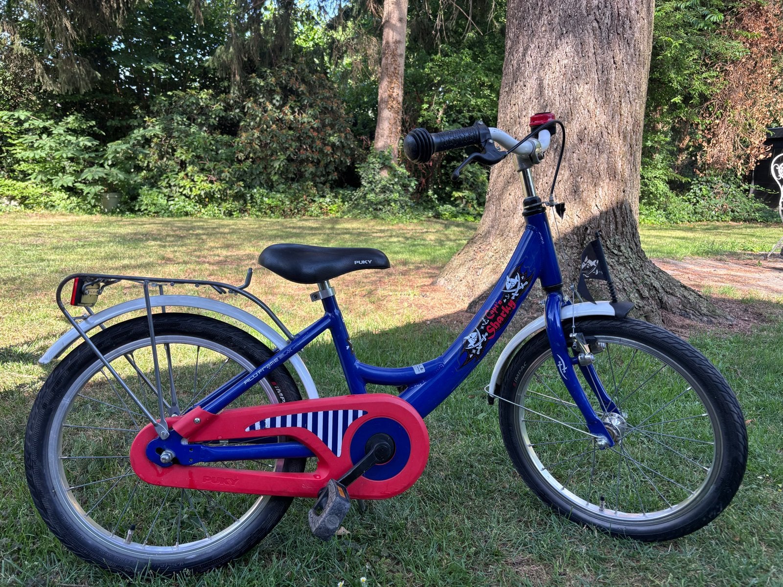 Puky 18 inch kinderfiets voor jongen - Captain Sharky, Fietsen en Brommers, Fietsen | Kinderfietsjes, Ophalen, Gebruikt, 16 tot 20 inch