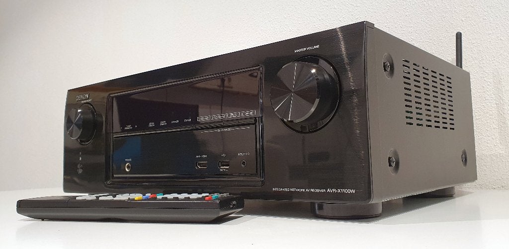 Receiver Denon AVR-X1100W 7.2(80W) 4K, WIFI,Bluetooth,5xHDMI, S, Denon, Ophalen of Verzenden, Zo goed als nieuw