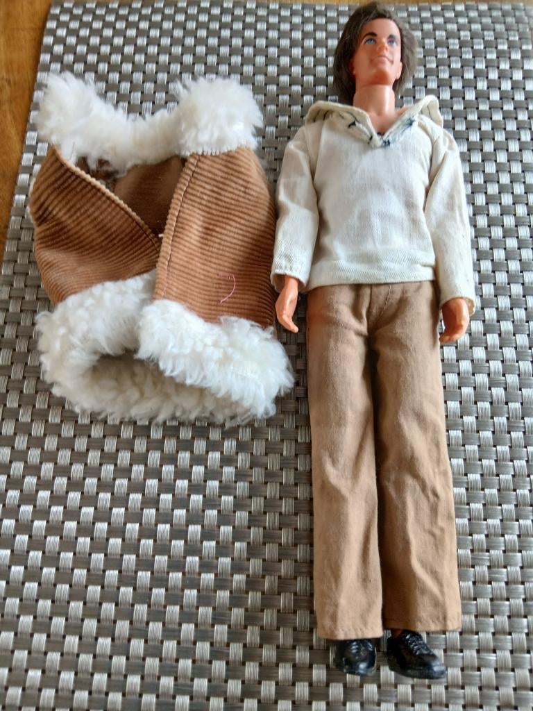 Ken mod hair 1968 hongkong, Verzamelen, Poppen, Ophalen of Verzenden, Gebruikt, Pop