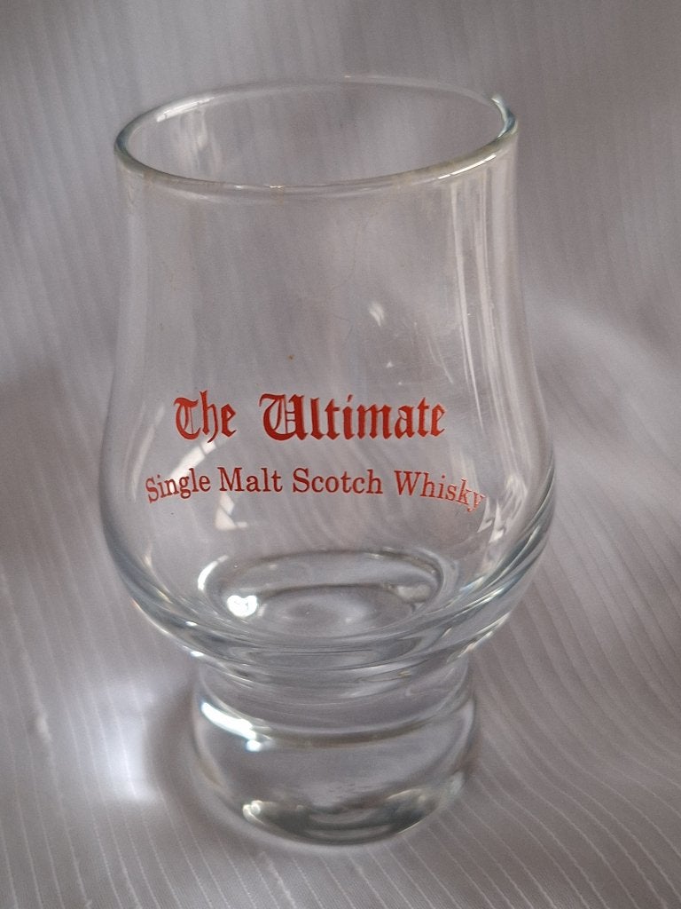 THE ULTIMATE whisky glaasje, klein, Ophalen of Verzenden, Zo goed als nieuw, Borrel- of Shotglas