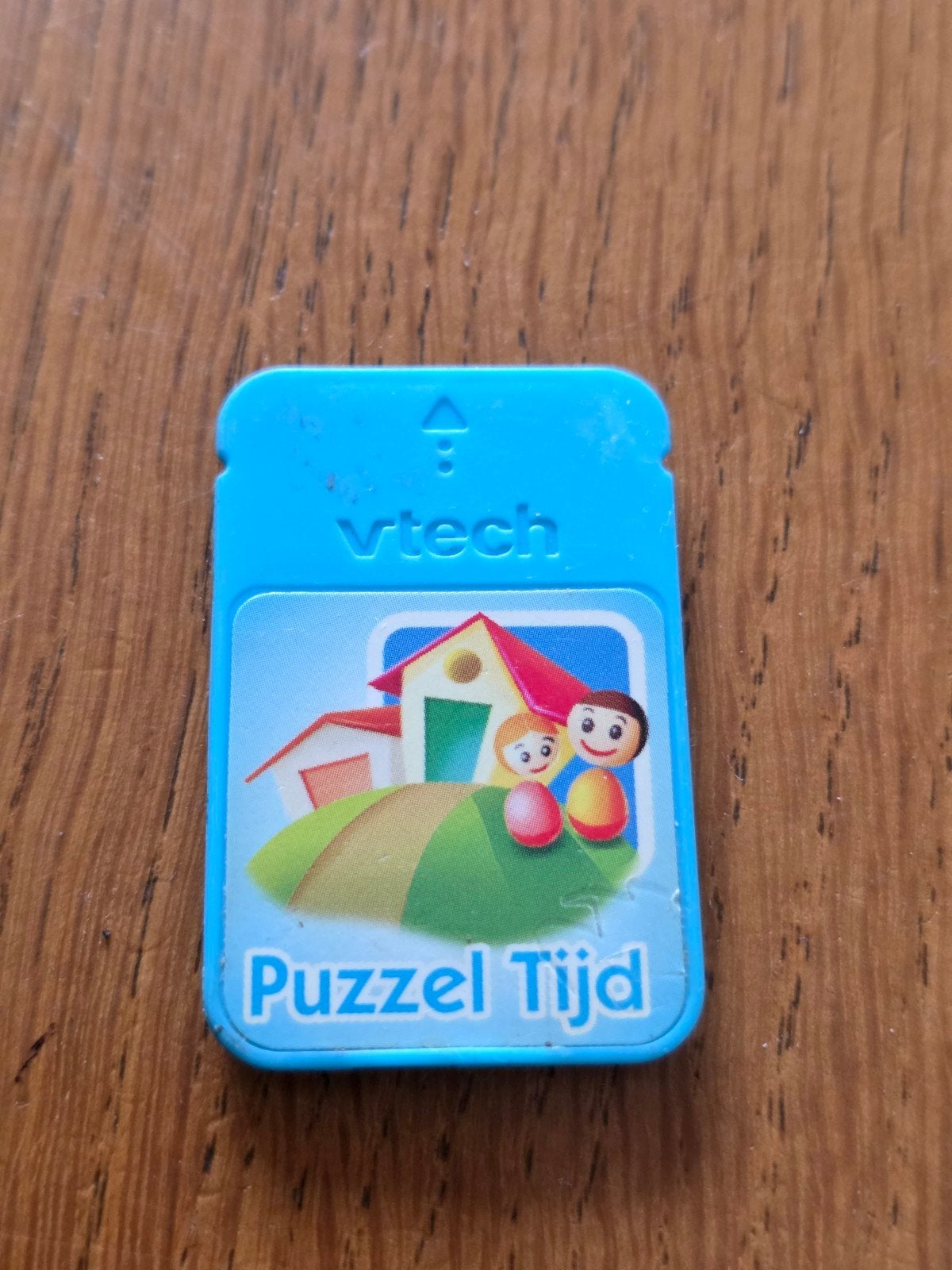 VTech Puzzel Tijd cartridge voor VTech systemen, Ophalen of Verzenden, Gebruikt, 2 tot 4 jaar