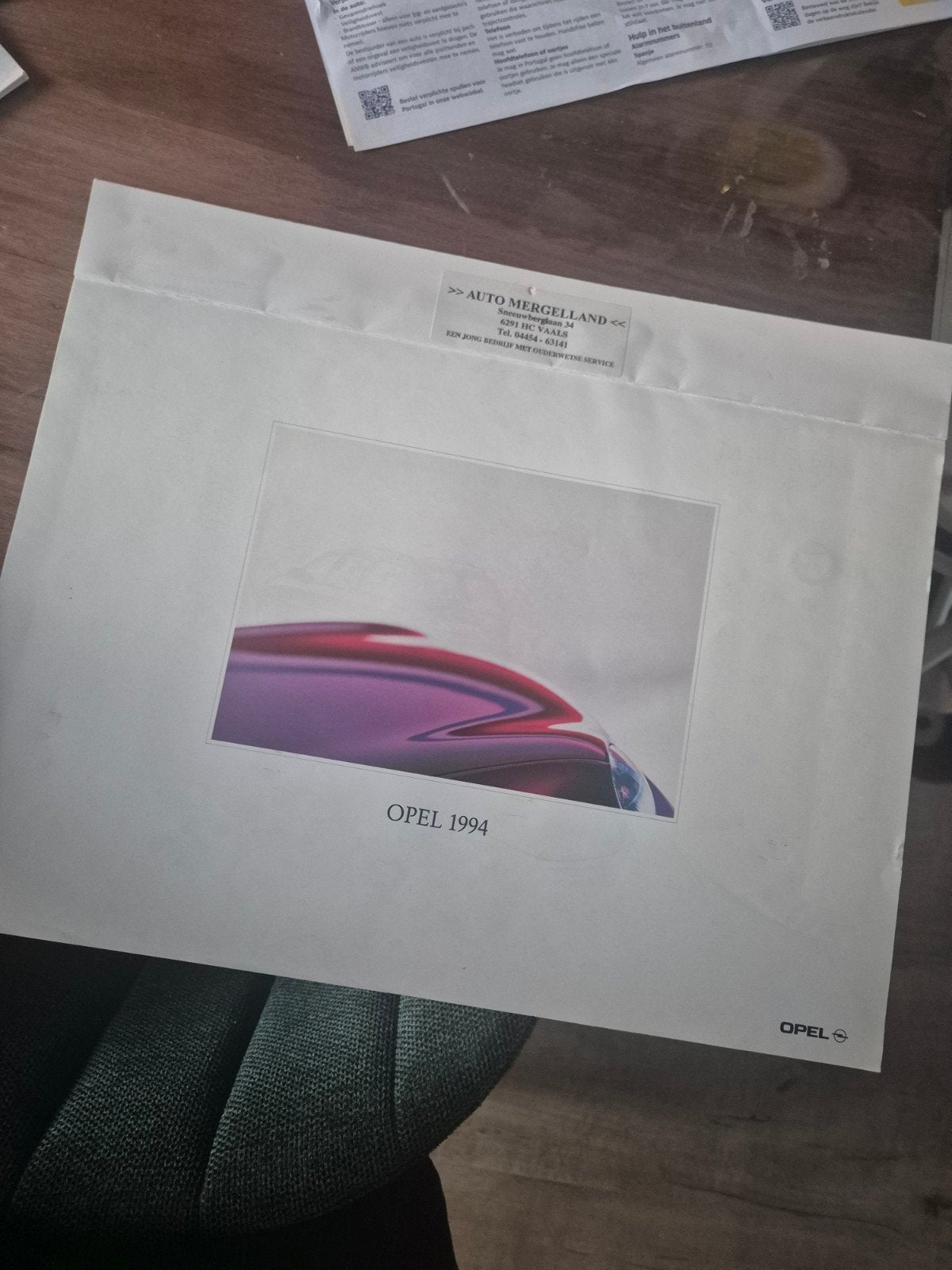 Opel Kalender 1994 - Zeldzaam verzamelobject, Ophalen of Verzenden, Zo goed als nieuw, Opel, Onbekend