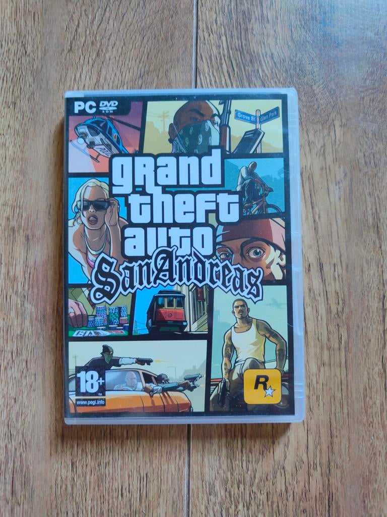 Computer spel - GTA Grand Theft Auto San Andreas, Avontuur en Actie, Vanaf 18 jaar, 1 speler, Ophalen of Verzenden