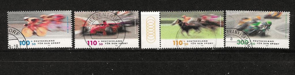 BRD 2031-2034, Postzegels en Munten, Ophalen of Verzenden, BRD, Gestempeld