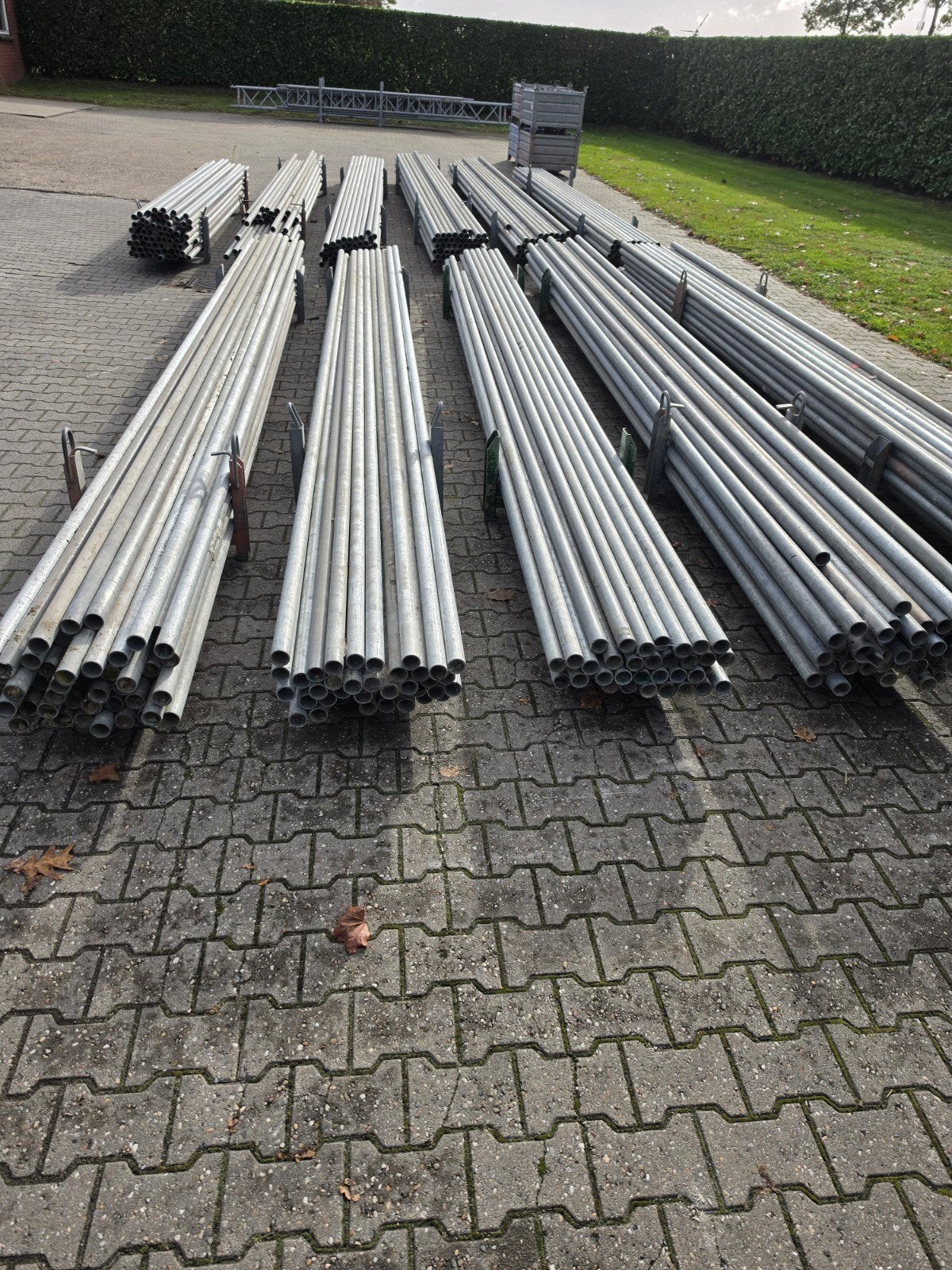 Steigerbuis 1 t/m 6 meter Steigerbuizen t.b.v. Steiger etc., Ophalen of Verzenden, Gebruikt, IJzer