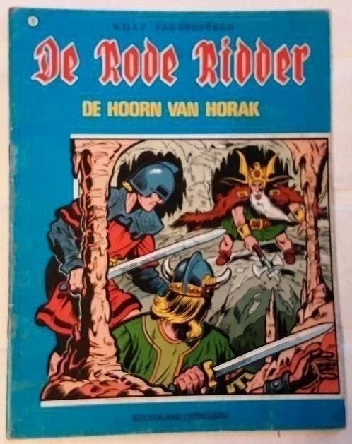 De Rode Ridder 12 De hoorn van Horak - Vandersteen 1977, Eén stripboek, Ophalen of Verzenden, Gelezen