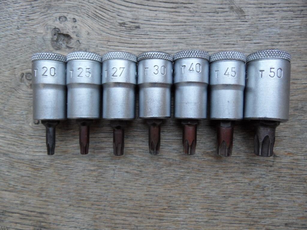 GEDORE ITX 30 torx doppen inwendig 3/8, Ophalen of Verzenden, Zo goed als nieuw