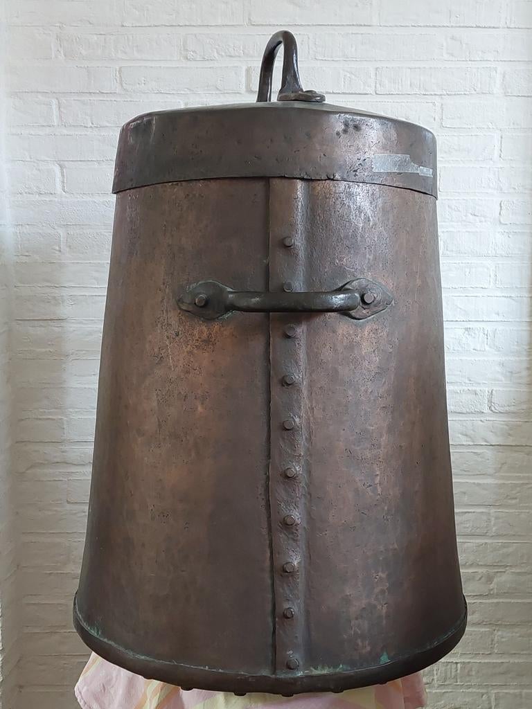 Hollandse Koperen Doofpot 18e eeuws, Ophalen